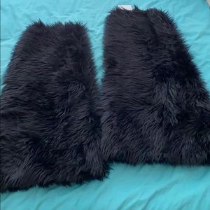 Chyna dolls fuzzy rave boot covers